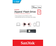 Sandisk 32GB iXpand iPhone/iPad (USB 3.0+Lightning) - 369913 - zdjęcie 4